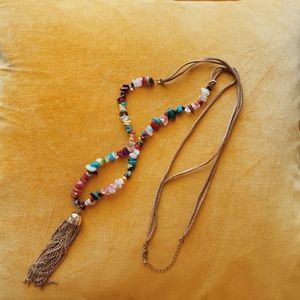 Long Tassel Necklace